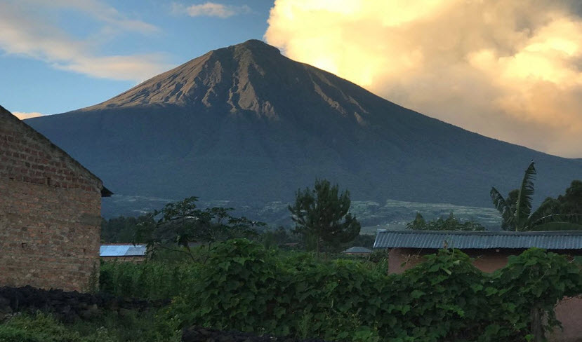 Muhavura Volcano